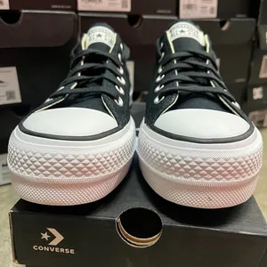 Converse Women's Black Trainers thumbnail 3