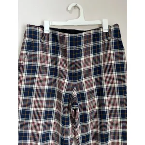 Tory Burch Garrett Tartan Plaid Trousers Women's Size 8 Tailored‎ thumbnail 10