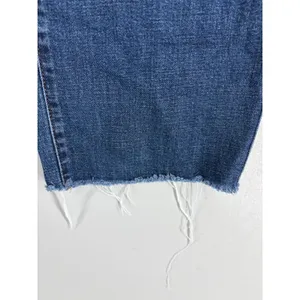 Banana Republic Womens Jeans Ultra High-Rise Wide Leg Raw Hem Blue 27/4‎ thumbnail 5