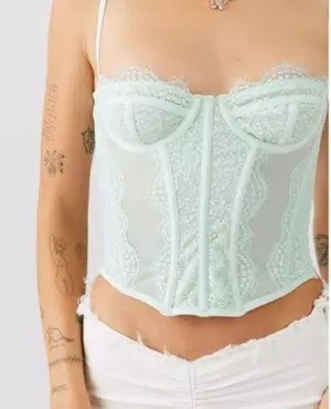 Urban Outfitters Out From Under RARE Mint Modern Love Corset thumbnail 1