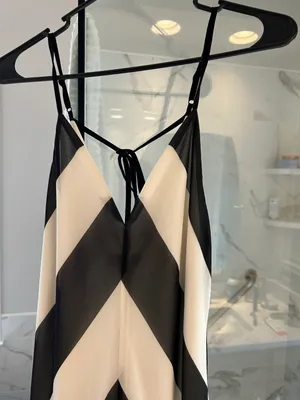 Christopher John Rogers for Target Black and White Semi Formal Dress thumbnail 4
