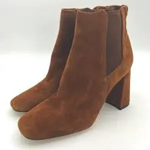 SAM EDELMAN Chiara Chelsea Ankle Boot 6.5 COUNTRY WESTERN 70S BOHO COWGIRL thumbnail 1