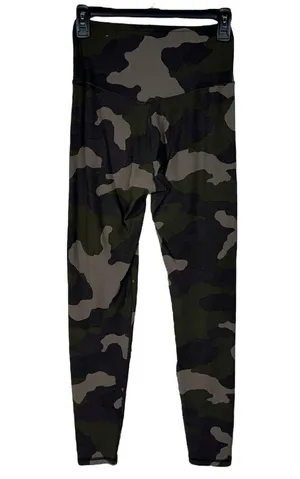 Offline by Aerie Medium 7/8 Leggings Real Me Hi-Rise Stretch Soft Green Camo thumbnail 3