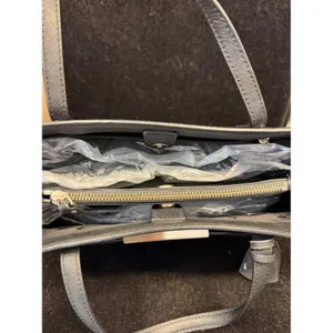 Kate Spade New York Black Saffiano Leather Satchel Crossbody Bag Gold Hardware thumbnail 4