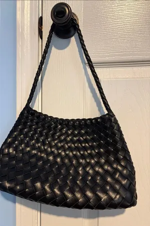 Urban Expression Black woven purse thumbnail 1
