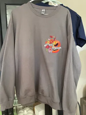 Handmade Embroidered Sweatshirt thumbnail 1
