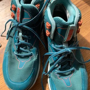 Hoka One One Hiking Shoes Women Size 10.5 Blue Teal Sneakers Outdoor thumbnail 3