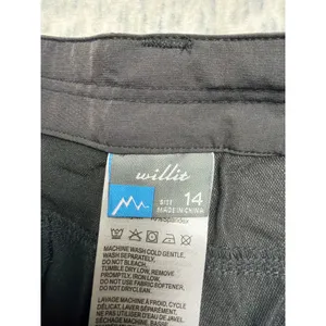 Willit Womens Hiking Pants Dark Grey UPF 50+ Quick Dry Outdoor‎ Utility Size 14 thumbnail 3
