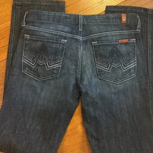 7 For All Mankind A Pocket Relaxed Jeans‎ size 28 thumbnail 2