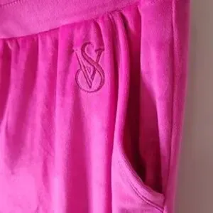 Victoria Secret Pink Velour Joggers thumbnail 4