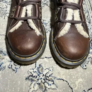 Dr. Martens 1460 Faux Fur Lined Lace-to-toe Leather Boots thumbnail 11