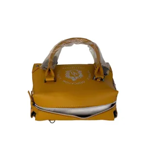 Harry Potter Hufflepuff Hogwarts Bucket Handbag Yellow/ Plaid. NWT thumbnail 5