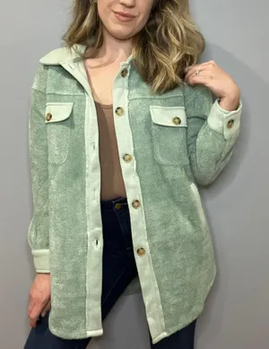 And The Why Boutique Shacket thumbnail 1