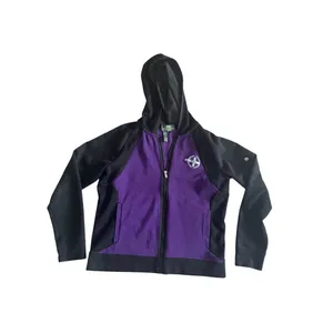 RALPH LAUREN Active LRL Purple Black Hoodie Sweatshirt Size M thumbnail 8