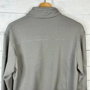 Mountain Hardwear Womens size Large Microchill Full Zip Up Jacket Gray Hiking thumbnail 5