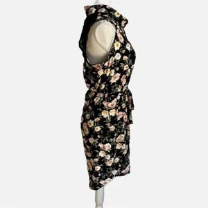 No Boundaries Floral Lace Back Dress XL Junior’s 15-17 EUC thumbnail 5