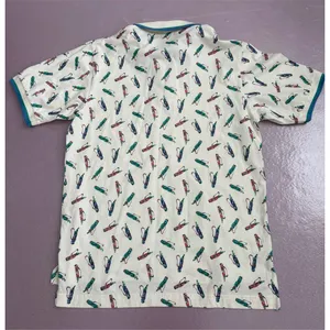 Vintage IZOD Women's Polo Shirt M Golf Print‎ Multicolor Casual Spring thumbnail 2