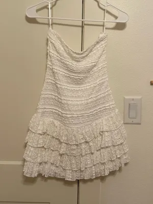 Hazel and Olive Mini Dress White thumbnail 1