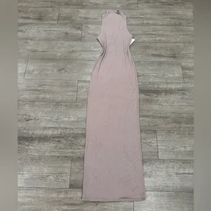 Naked Wardrobe Taupe Maxi Dress thumbnail 2