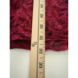 Y2K Babydoll Sangria Silk Dress Size 14 Red Fairy Whimsigoth Romantic Mystical thumbnail 8