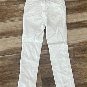 Free people white skinny ankle jeans thumbnail 6