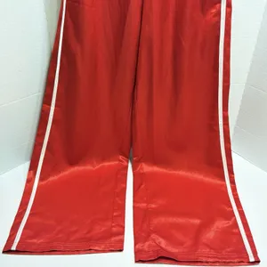 Offline By Aerie Your A Winner Satin Trousers Small Wide Leg Athleisure thumbnail 3