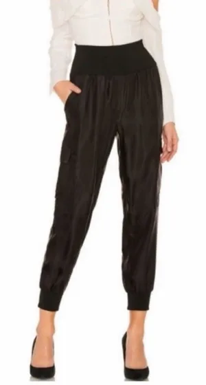Cinq A Sept Tous Les Jours Giles Satin/Twill Jogger Size large thumbnail 1