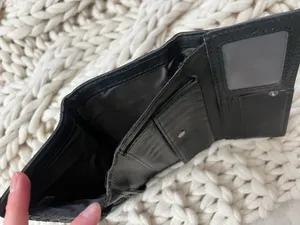 Metal Studded Leather Wallet thumbnail 8