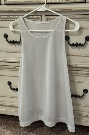 White Lululemon Tank thumbnail 1