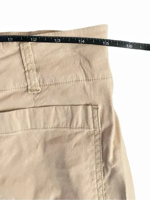 Maeve Anthropologie Colette High Rise Wide Leg Pants Beige Size 31 thumbnail 9