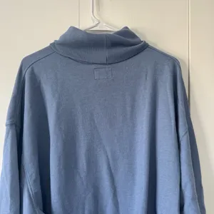 American Eagle Blue Turtleneck Sweatshirt thumbnail 6