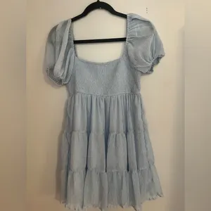Altar'd State Light Blue‎ Mini Dress thumbnail 2