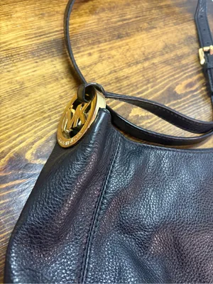 MICHAEL Michael Kors black crossbody purse thumbnail 3