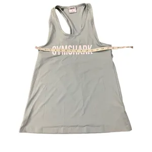Gymshark mint‎ light green womens open back activewear tank size small thumbnail 6