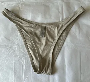 Skims‎ swim bottoms CHEEKY TANGA COLOR CHROME SIZE M NWOT thumbnail 1