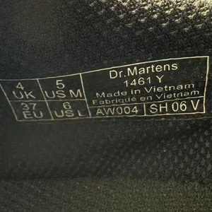 Dr. Martens 1461Y Black Leather Oxford Shoes Unisex US M5/L6/EU 36 thumbnail 5