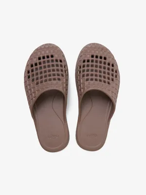 NWT ❗️Lusso Cloud Slip-On Slides in Mauve Taupe thumbnail 4