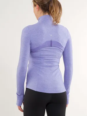 lululemon athletica Heather Lavender Full-Zip Jacket thumbnail 2