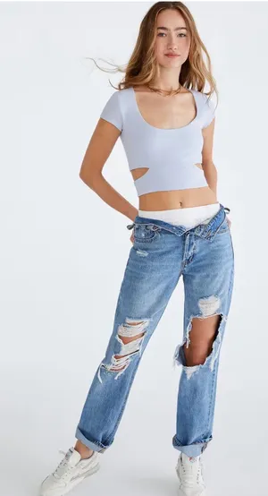 Aeropostale 90s baggy jeans thumbnail 1