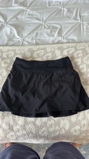 Lululemon tennis skirt black 2 thumbnail 3
