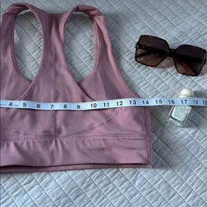 WellBeing + BeingWell revolve MoveWell mauve blush Pink Sports Bra Yoga M thumbnail 4