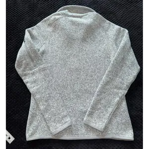 Patagonia Women's‎ Better Sweater Gray Heather 1/4 Zip Up Size Small thumbnail 6