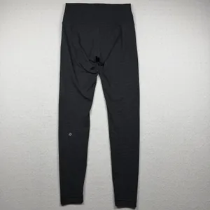 Lululemon Wunder Under High-Rise Leggings Size 8 Gray Heather 28” thumbnail 3