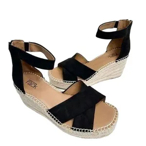 Nordstrom Rack Sandals Womens Caroline Platform Wedges Size 7.5 thumbnail 4