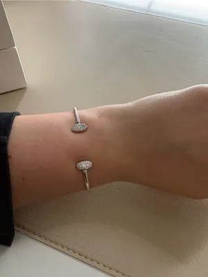 Kendra Scott Silver Pavé Open Cuff Bracelet thumbnail 2
