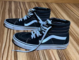 Black Vans High-Top Men's Shoes thumbnail 4