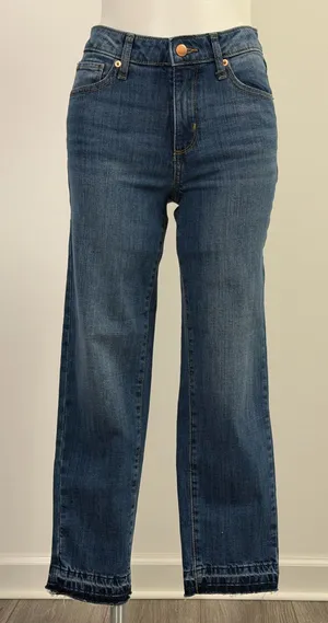 Sonoma Mid-Rise Straight Leg Blue Jeans thumbnail 1
