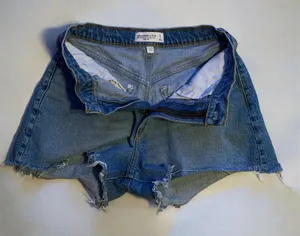 Abercrombie Curve Love 90s Relaxed Cutoff Shorts - Size 27 / 4 thumbnail 1