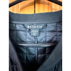 Athleta Grandview PrimaLoft Shell Jacket‎ Womens XL Black Puffer Coat Quilted thumbnail 6