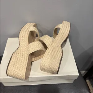 On 34th Womens Norinarf Braided Slip On Platform Sandals #16 thumbnail 6